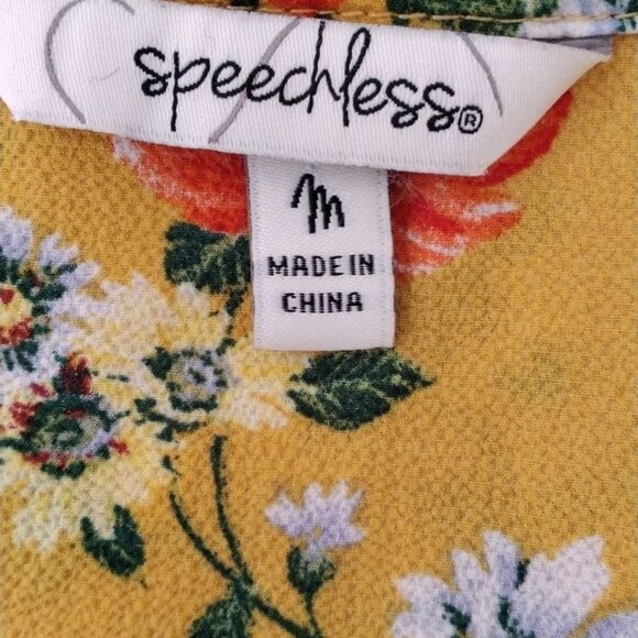 Speechless Wrap Front Floral Midi Dress - Picture 8 of 12